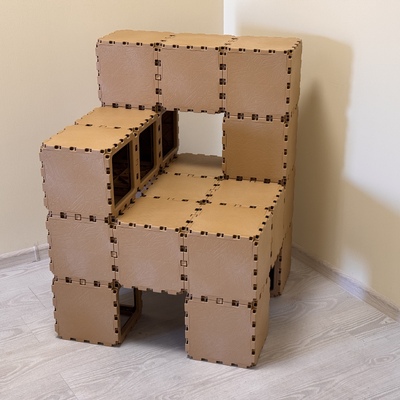 Armchair in a living room