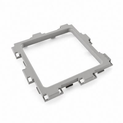 Grey Cubik Void panel, angled view