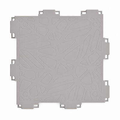 Grey Cubik Zen panel, smooth face