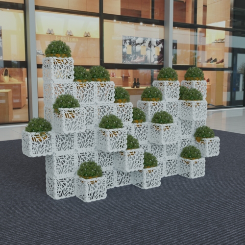 Green wall installation