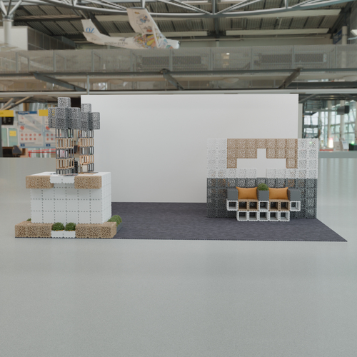 Cubik Basic big stand, additional view