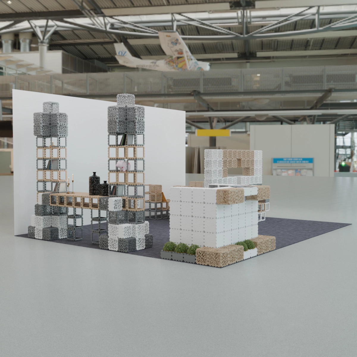 Cubik Basic big stand, additional view
