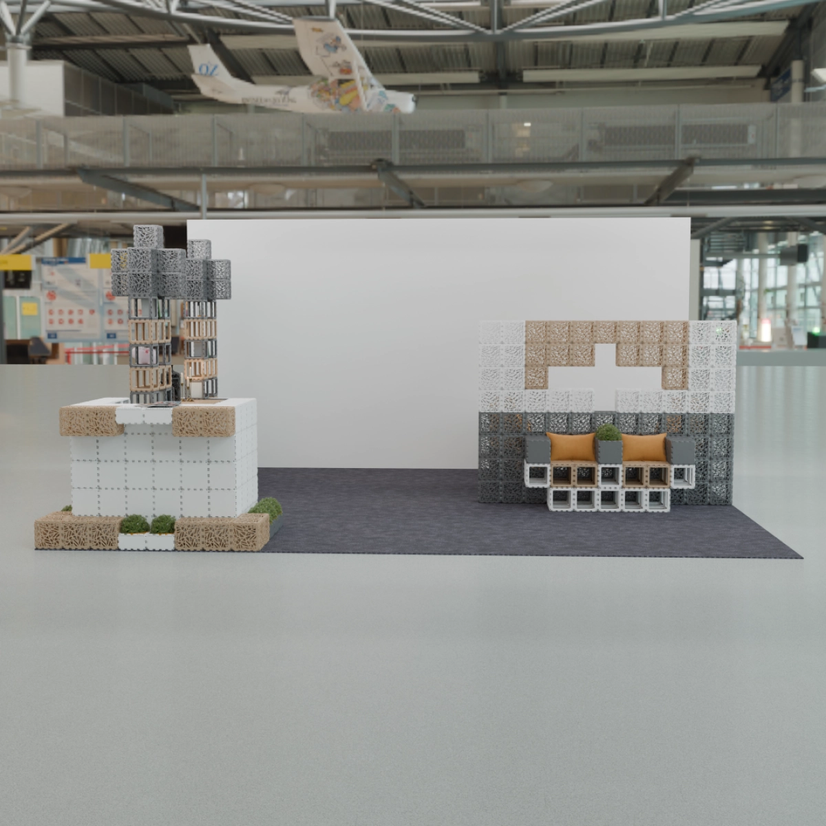 Cubik Basic big stand, additional view