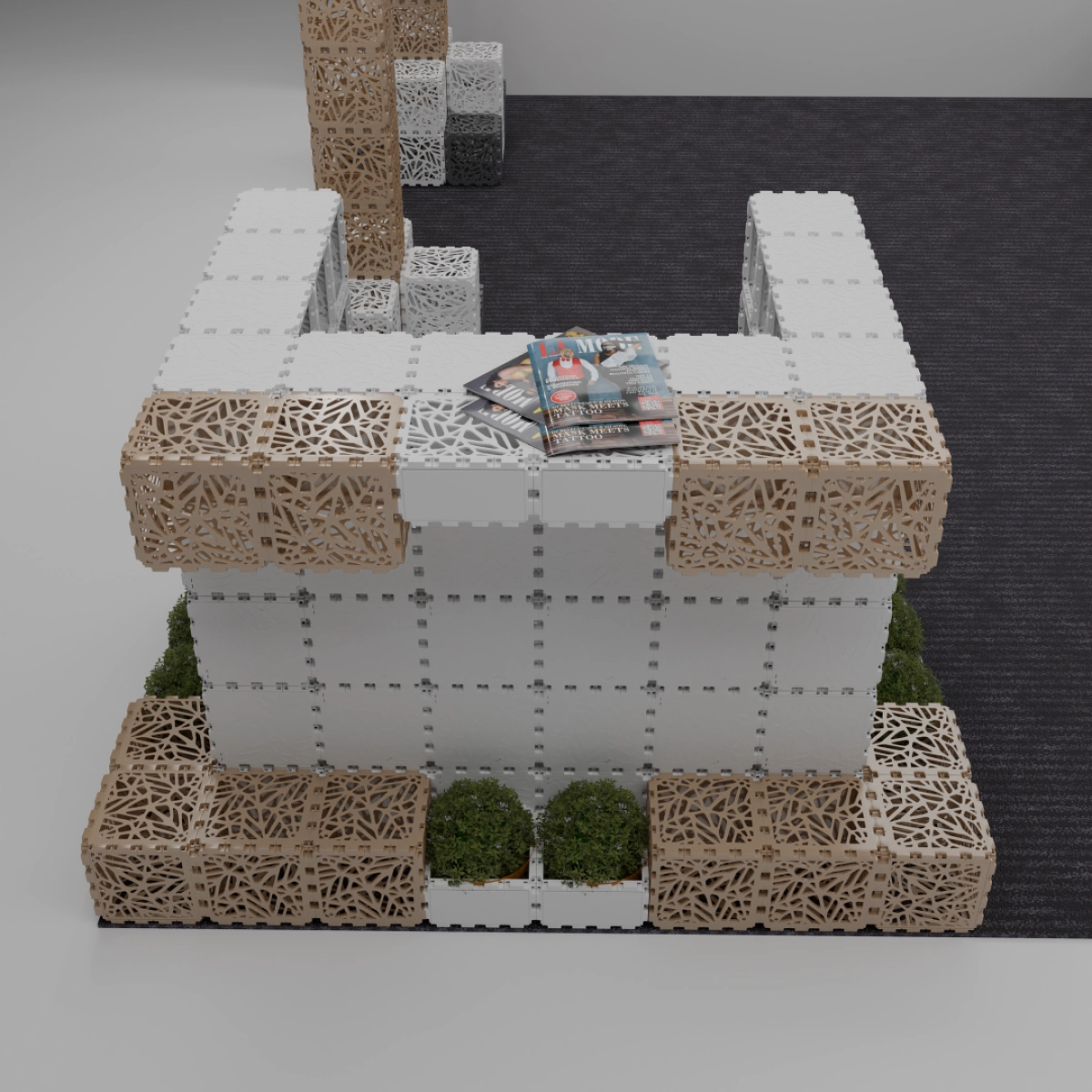 Cubik Basic big stand, additional view