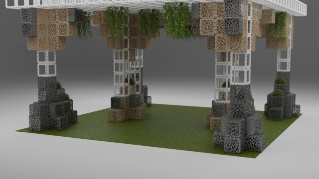 Modular pavilion