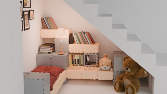 Salonek v přízemí