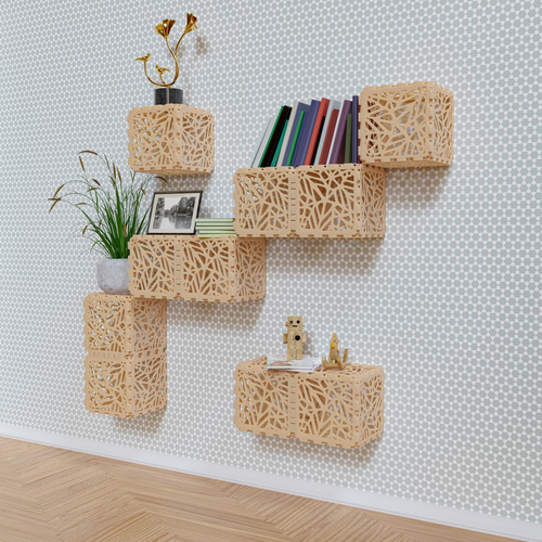 Cubik Modular Wall Shelving