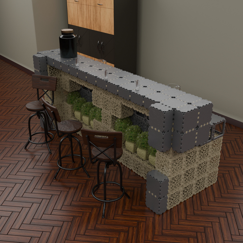 Cubik Bar Counter