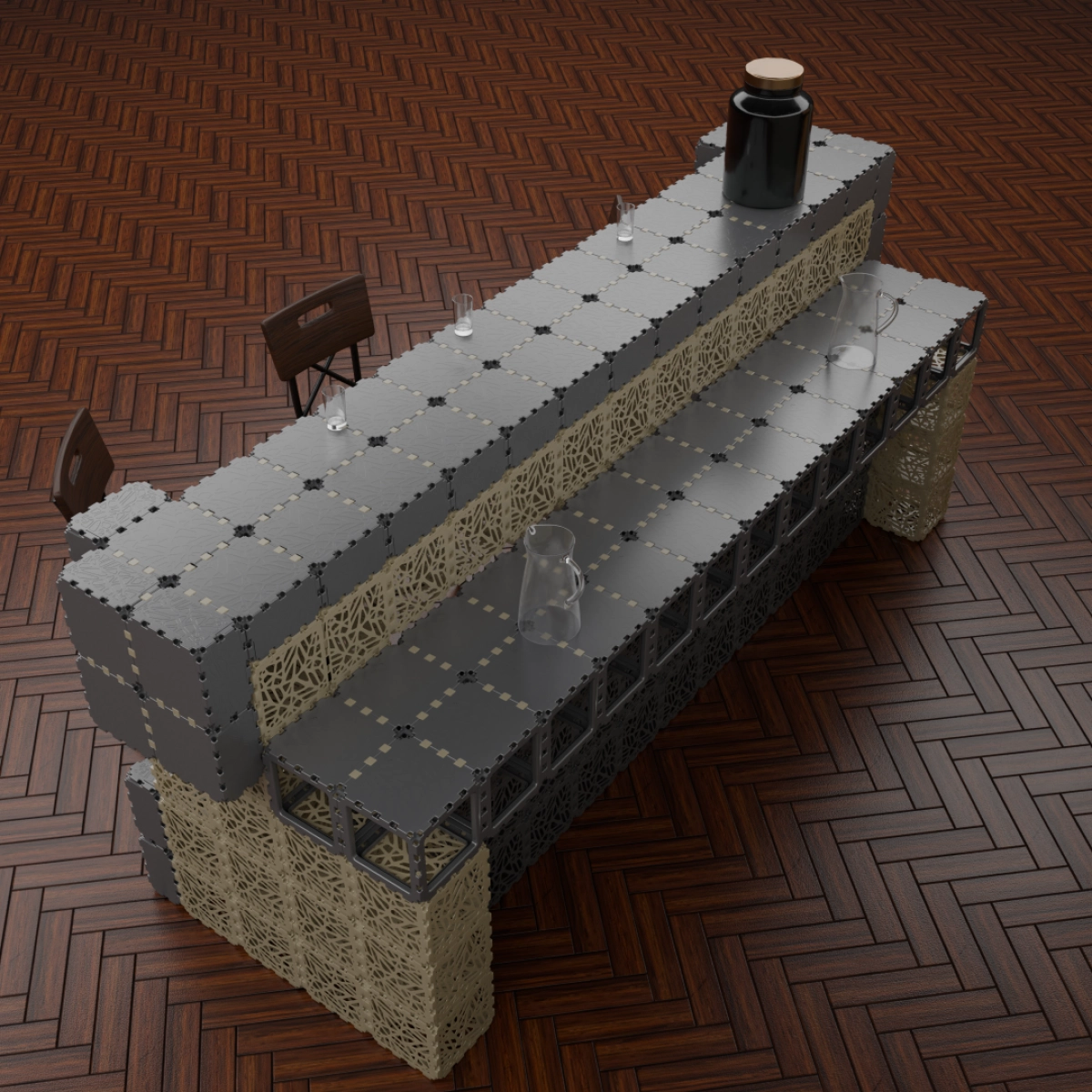 Cubik Bar Counter, additional view