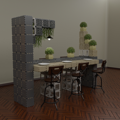 Cubik Bar Counter #2