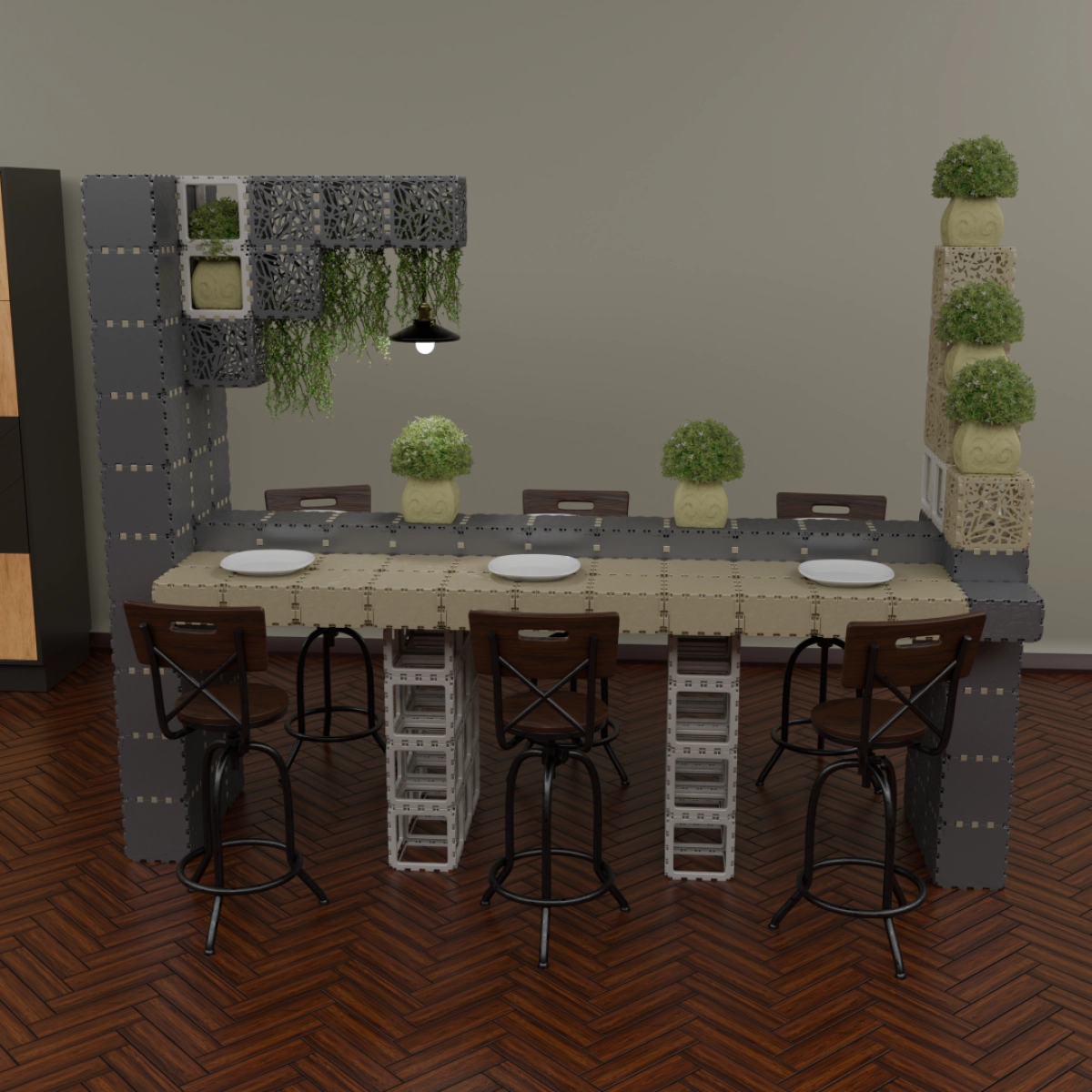 Cubik Bar Counter #2, additional view