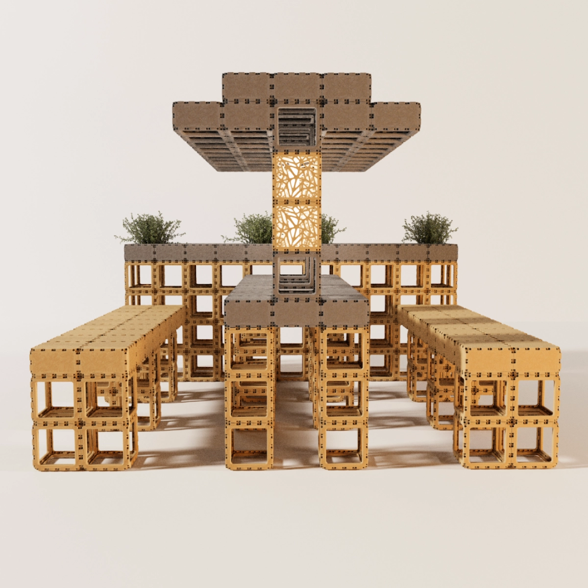 Barra de jantar modular