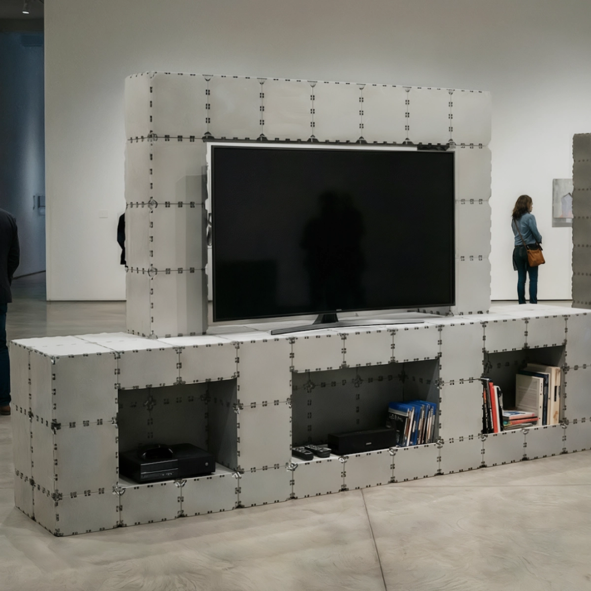 Media wall unit photo