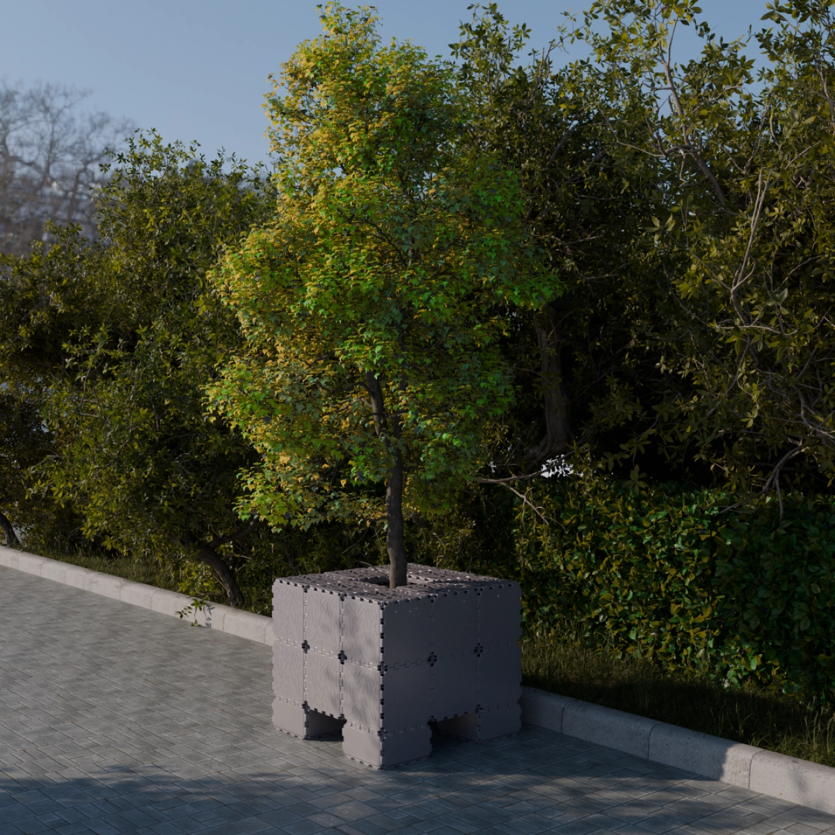 Plantadeira elevada - 180 L