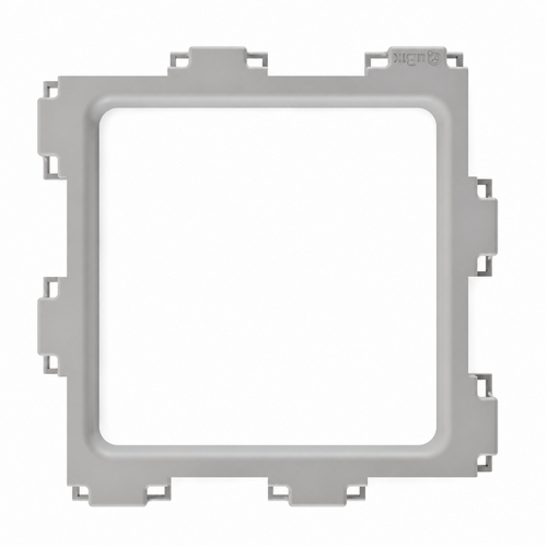 Grey Cubik Void panel, open frame