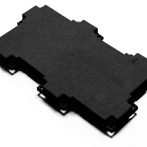 Black Cubik Zen/2 half-cube panel