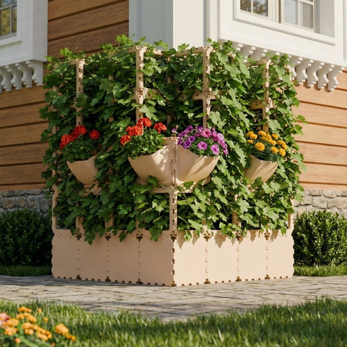 Mini jardim vertical