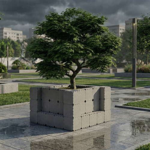 Cubik Urban Block Planter