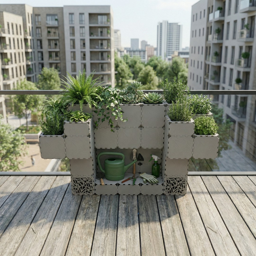Balcony Garden Station Planter