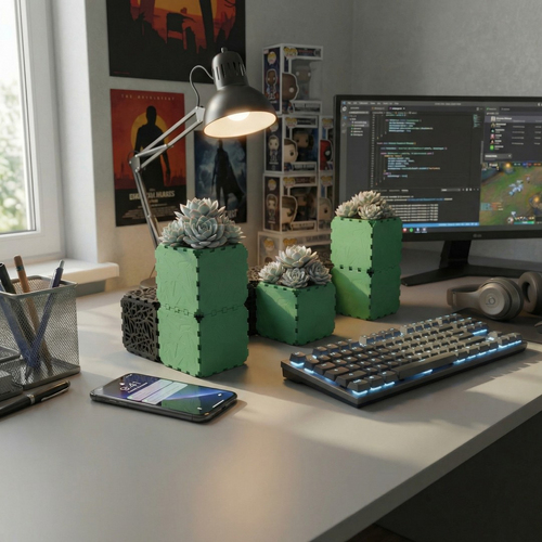 Mini Planter Set | 10 cubiks | 3