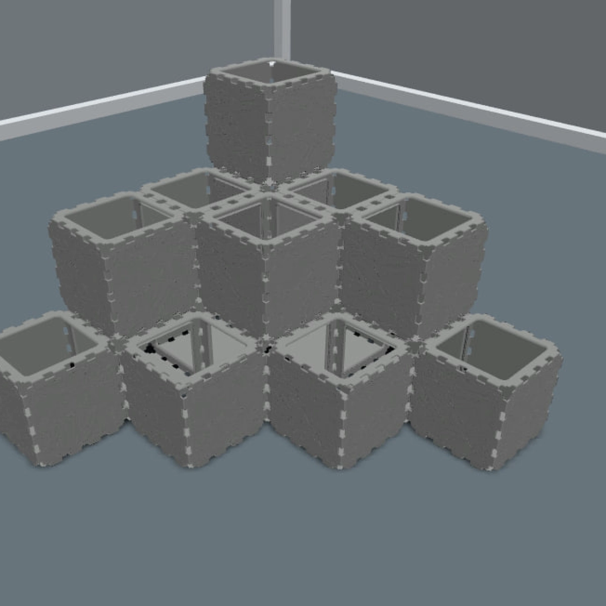 Corner Modular Planter Stand photo