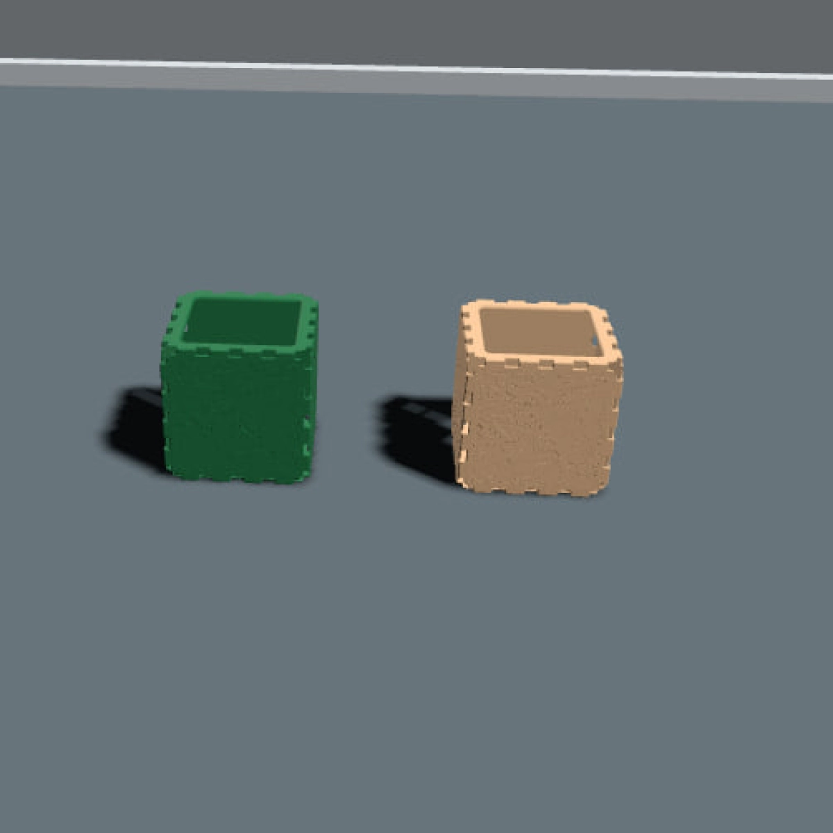 Modular Cube Planters (Set of 2) photo