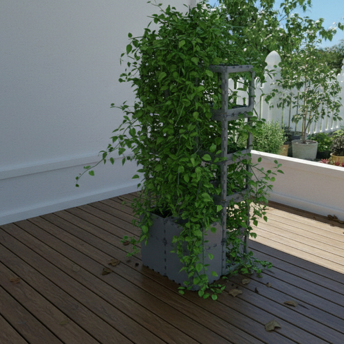 Cubik Compact Modular Stand for Climbing Plants