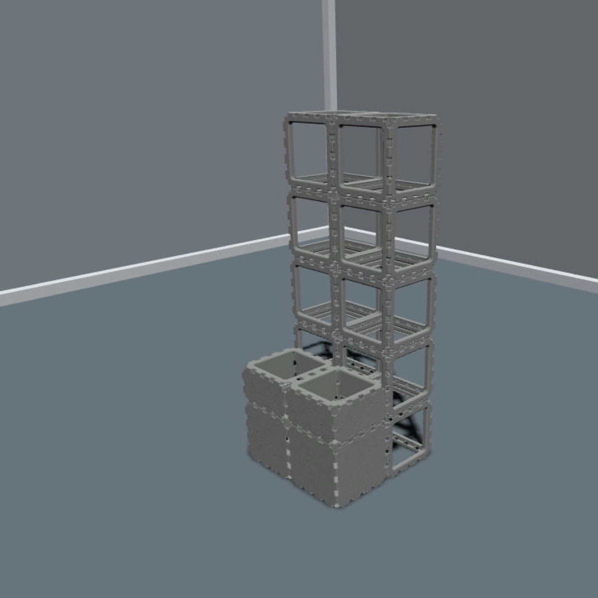 Compact Modular Stand for Climbing Plants photo