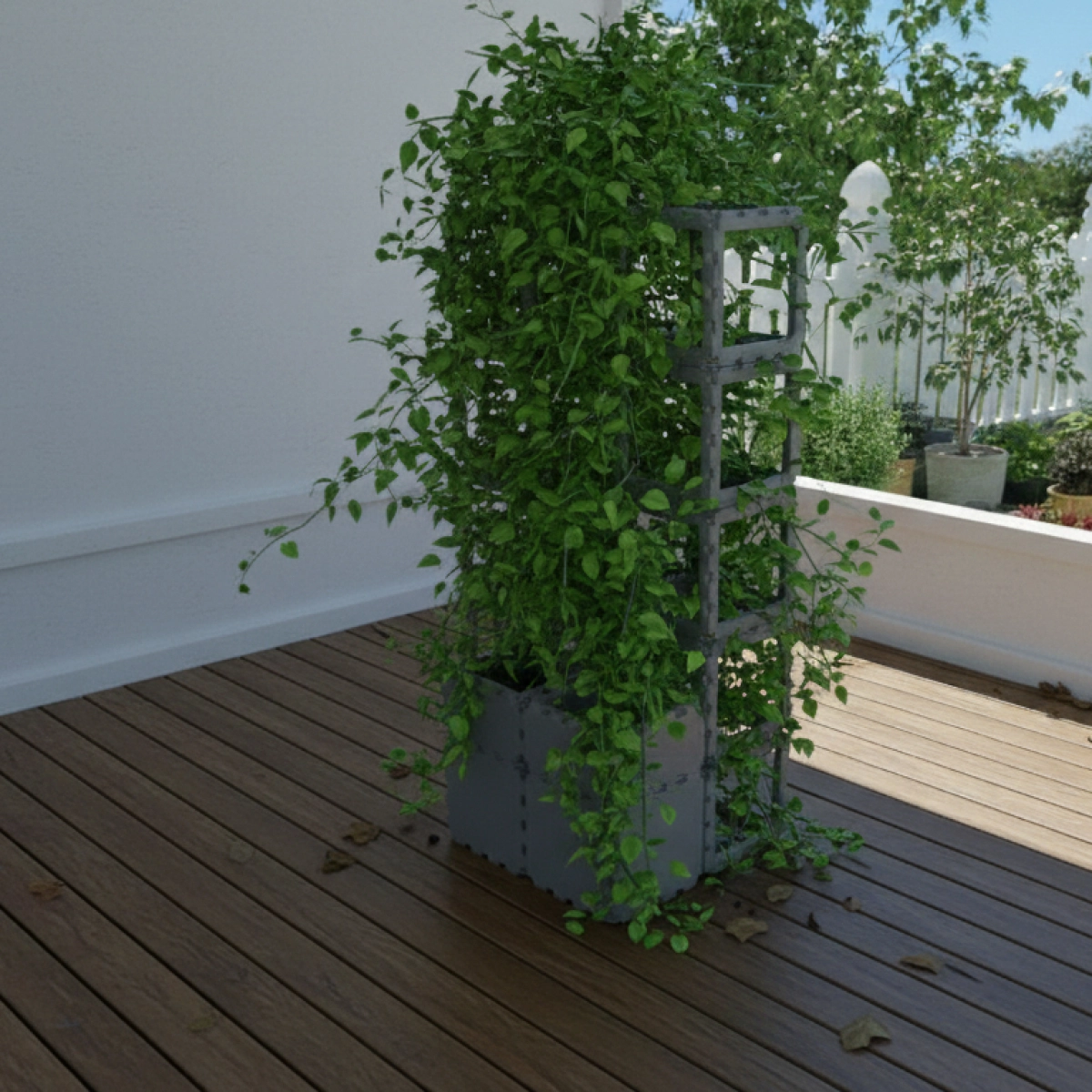 Cubik Compact Modular Stand for Climbing Plants