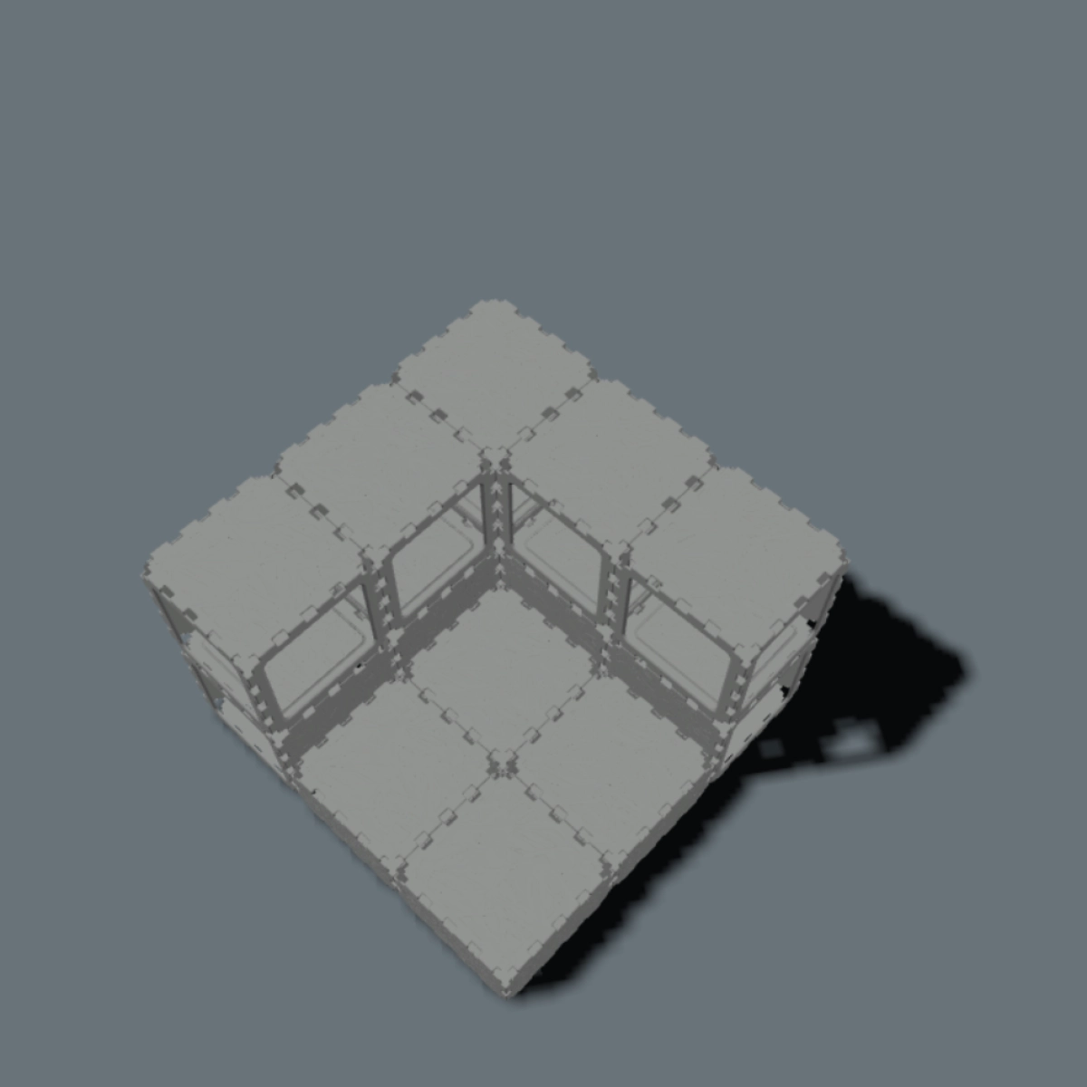Modular Cat House with Double-Level Tunnel photo