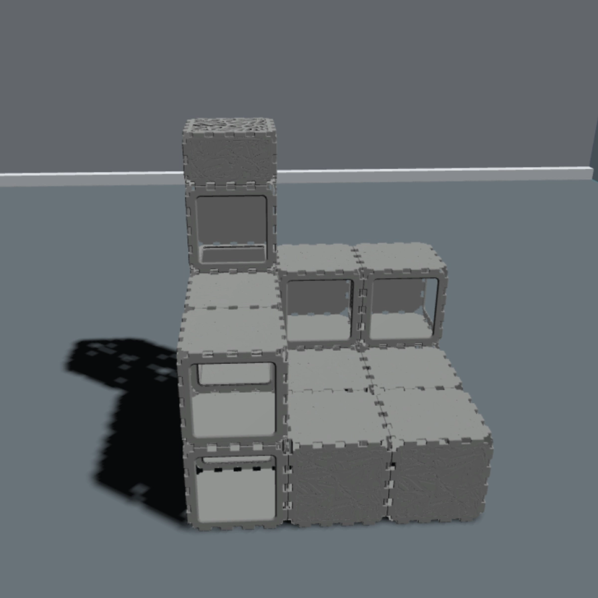 Modular Cat House with Tower photo