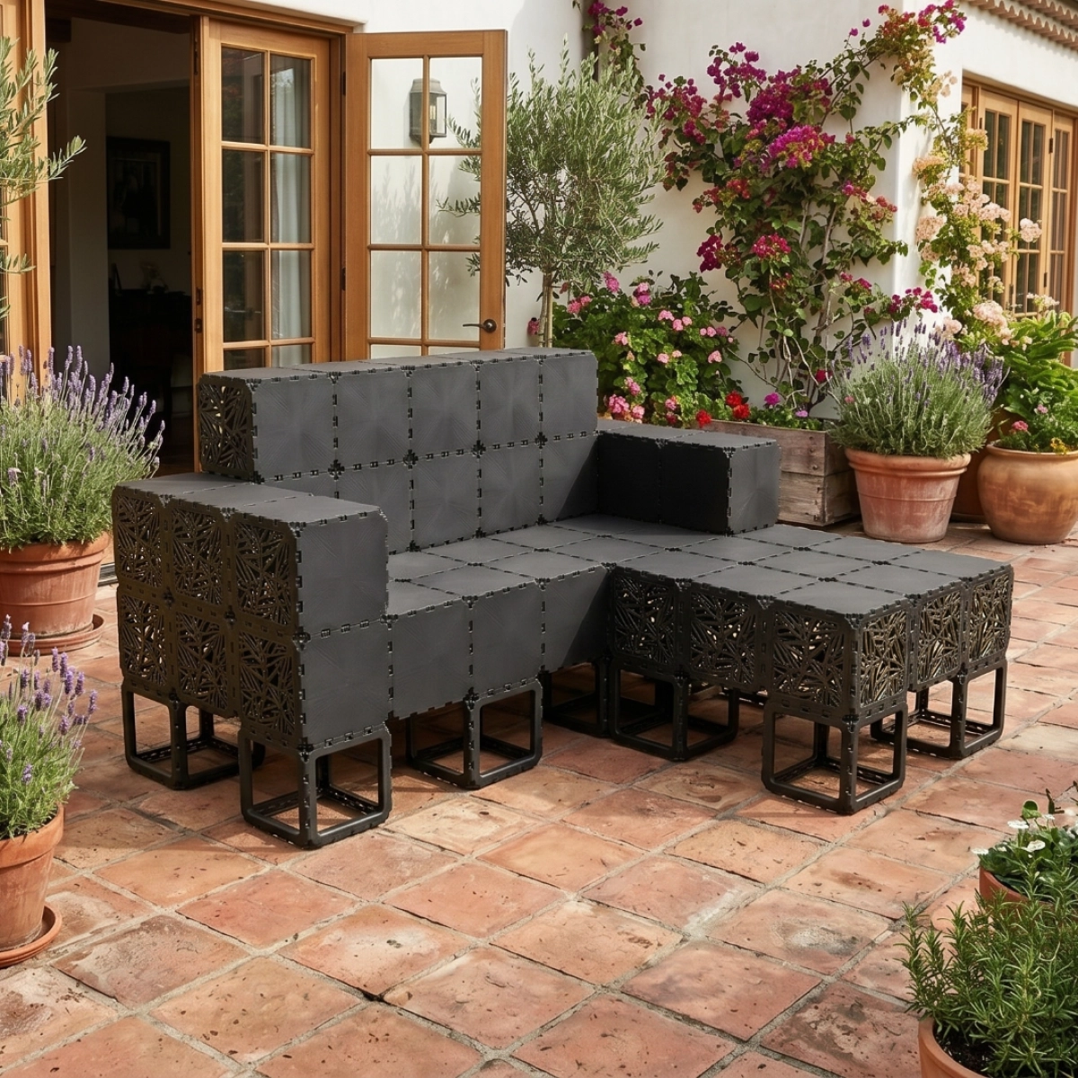 Modular Cubik sofa XL, color variant