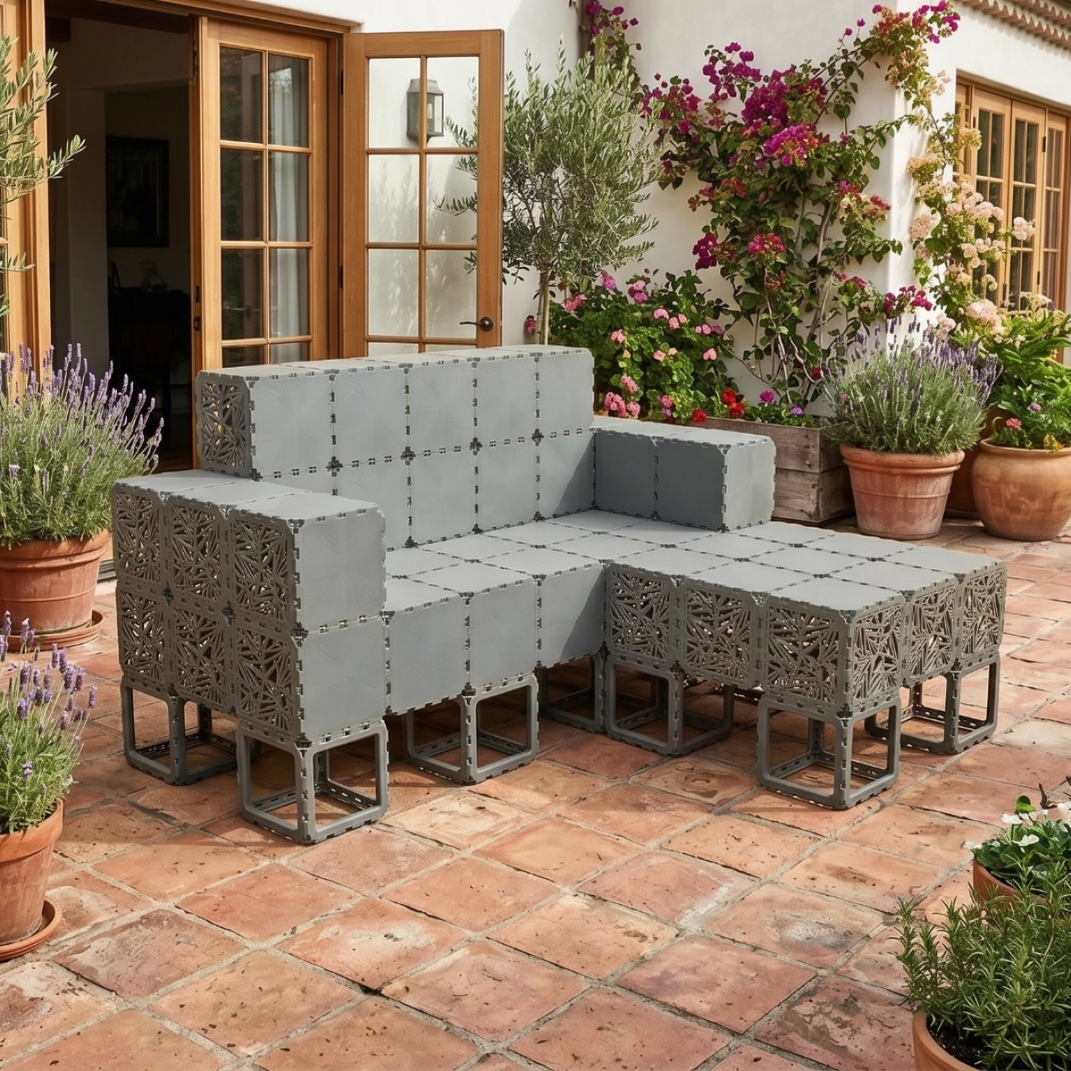 Modular Cubik sofa XL, color variant