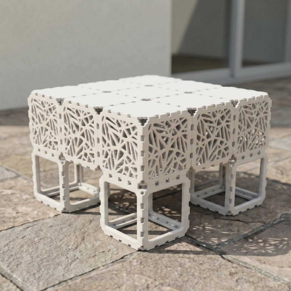 Modular Cubik pouf from the sofa XL set