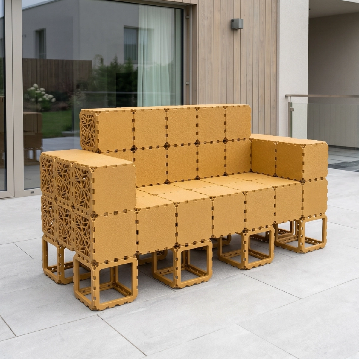 Modular Cubik sofa XL product render