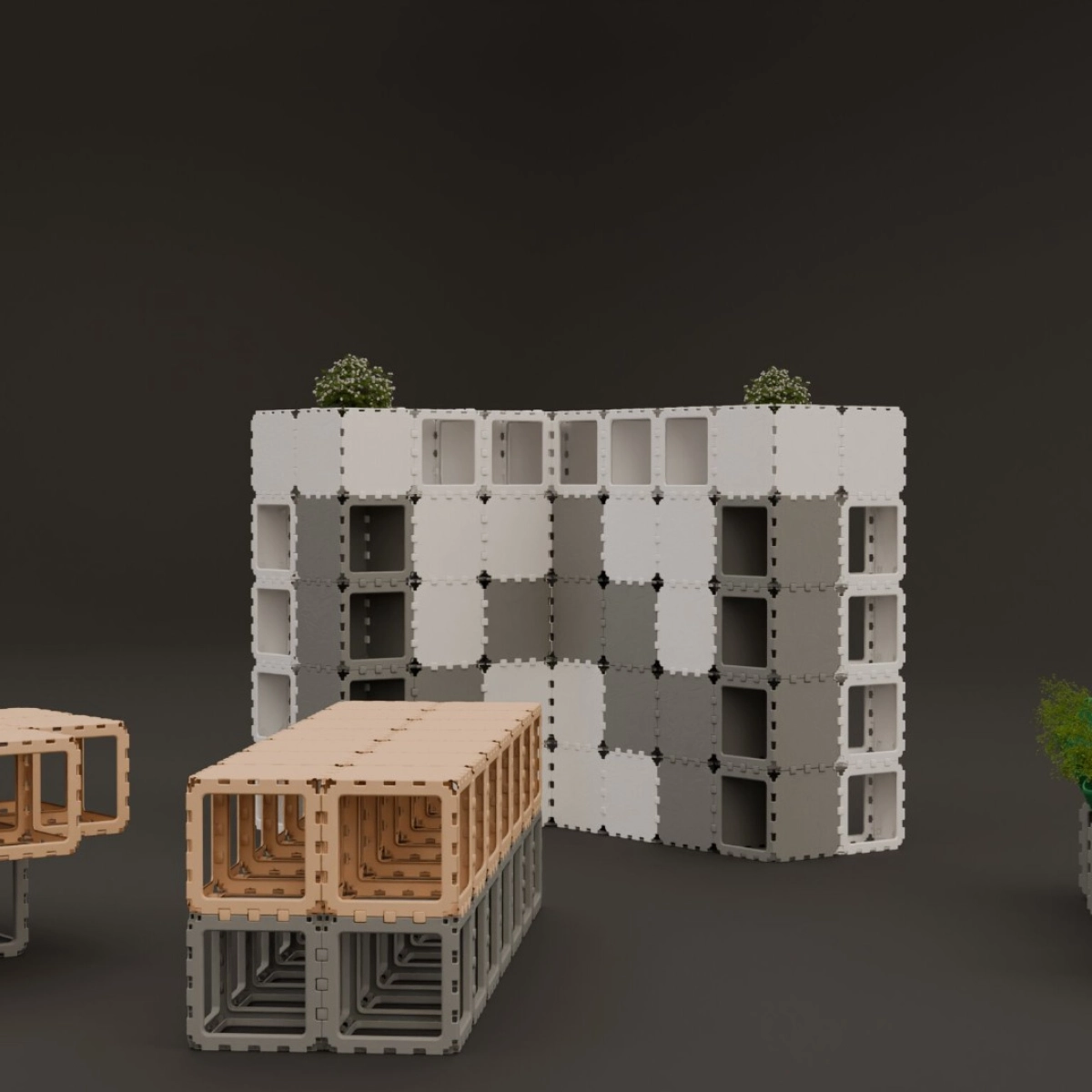 Cubik Hungary Exhibition Pavilion, additional view