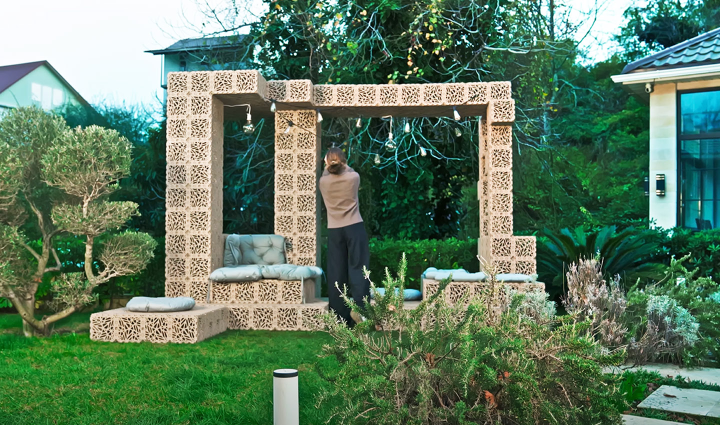 Modulare Außenpavillons & Gartenstrukturen