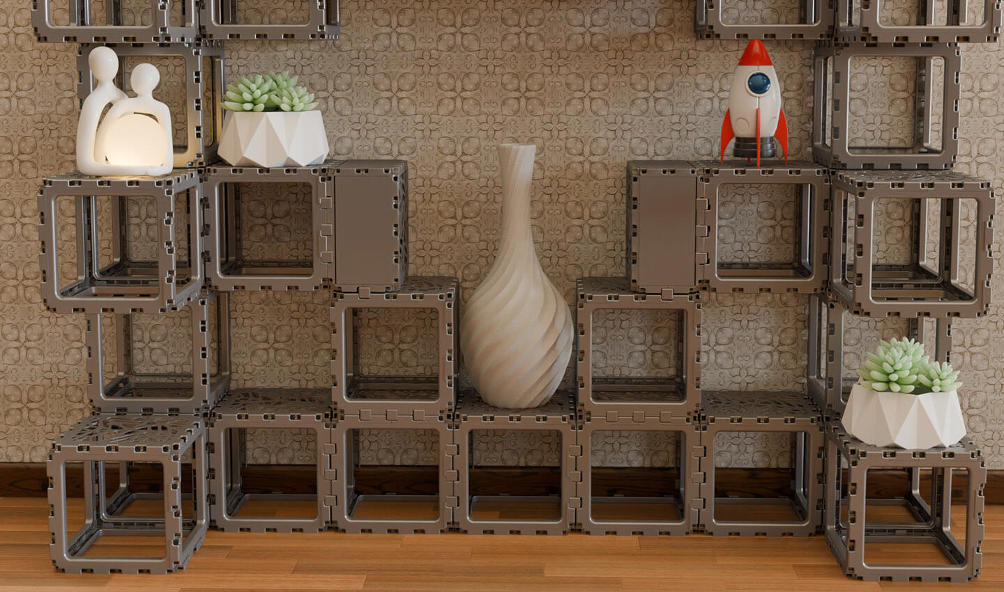 Cubi di design modulari per infinite possibilità