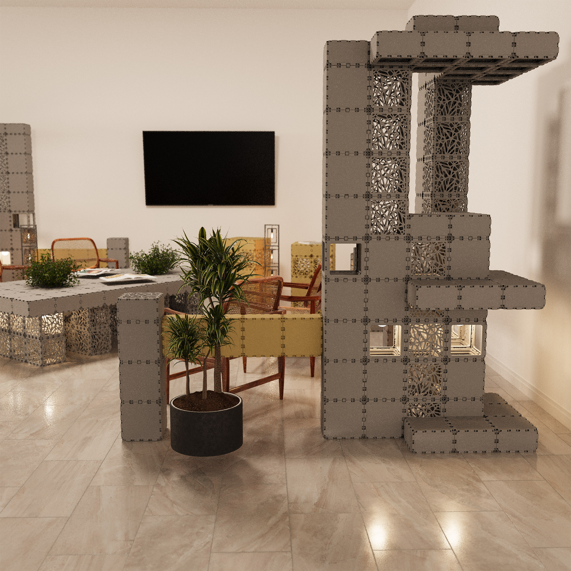 The Geometry of Modular Design: How Reconfigurable Structures Change ...