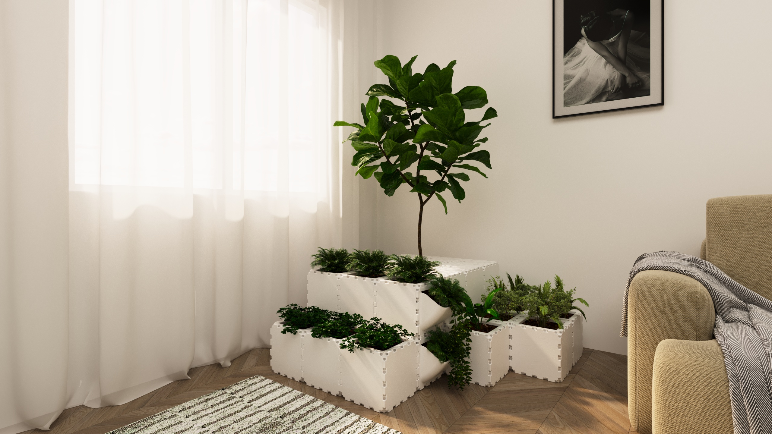 Planters & Pots - Modular Plant Systems