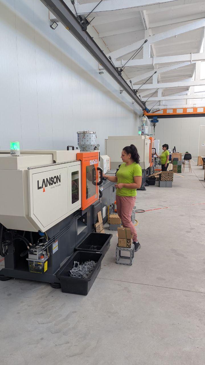 Cubik.One injection molding production in Asenovgrad